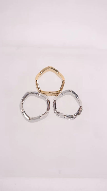 Chanel 26S three-in-one stackable ring