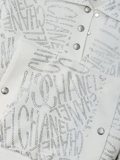 Chanel 21N white pullover sweatshirt