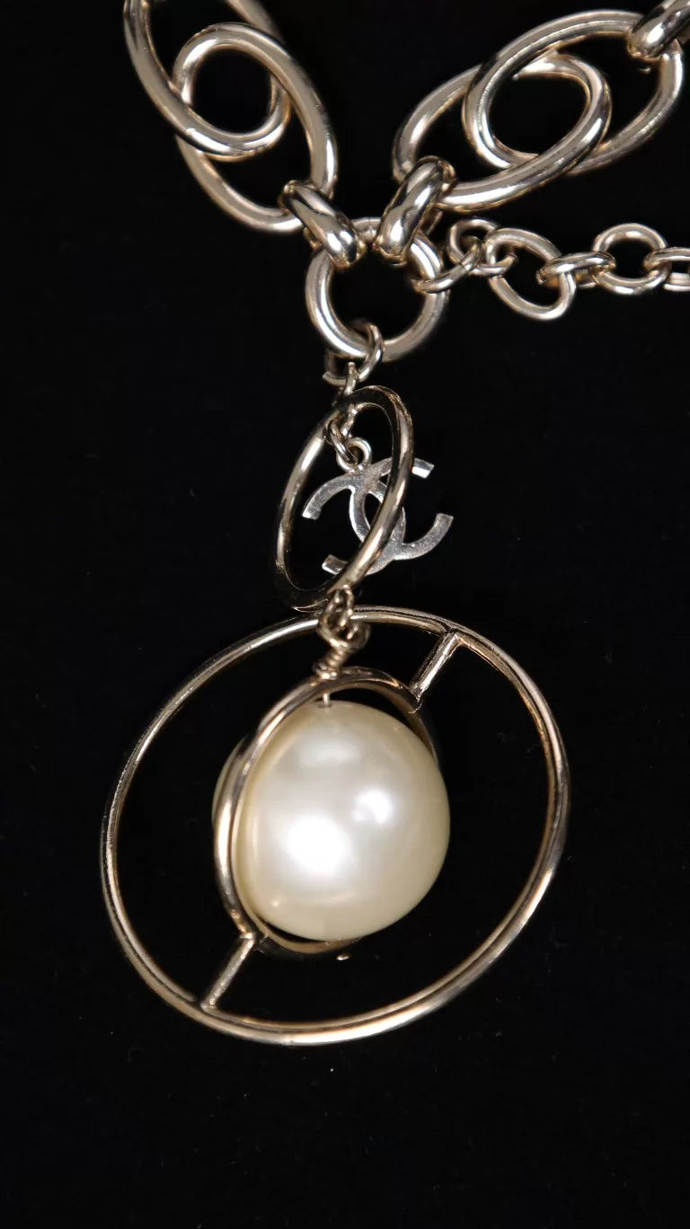 Chanel 13 Pearl Pendant Waist Chain
