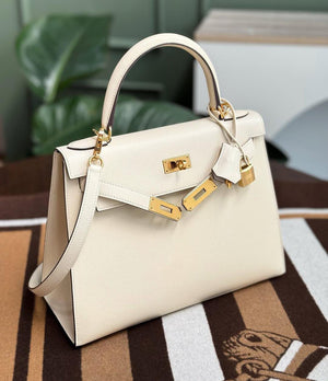 Hermes Kelly 28 Nata Epsom gold hardware