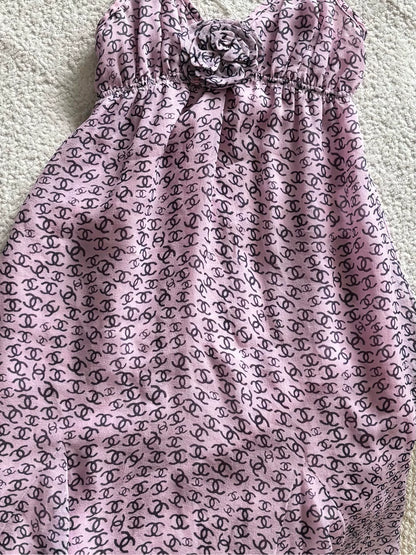 Chanel 25P pinkish-purple dress