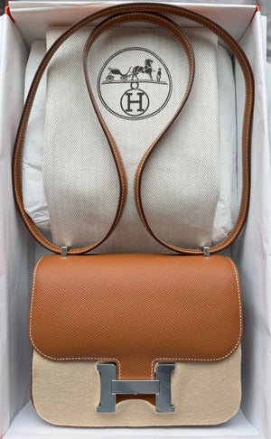 Hermes Constance 18 Gold Epsom Palladium hardware