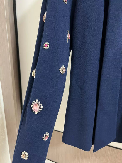 Chanel 22A Blue Gem Jacket