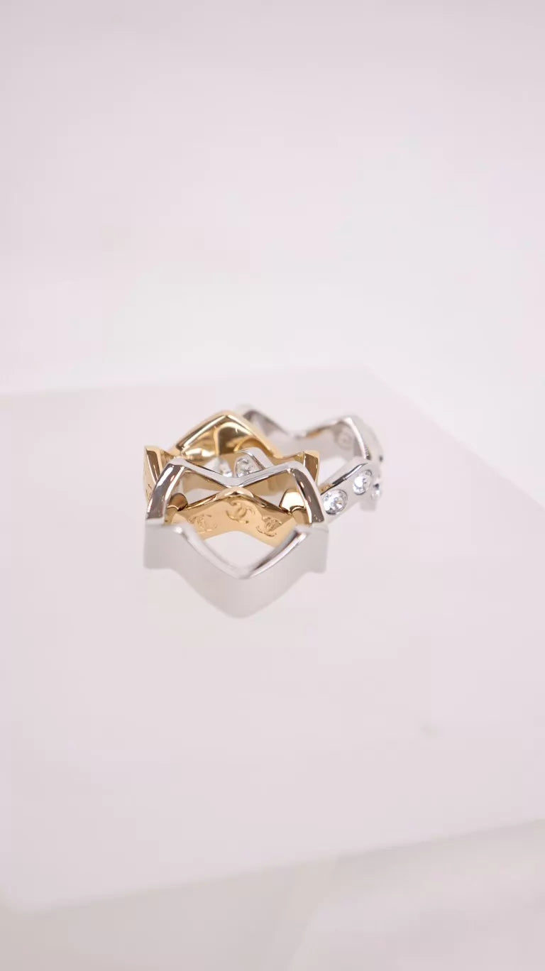 Chanel 26S three-in-one stackable ring