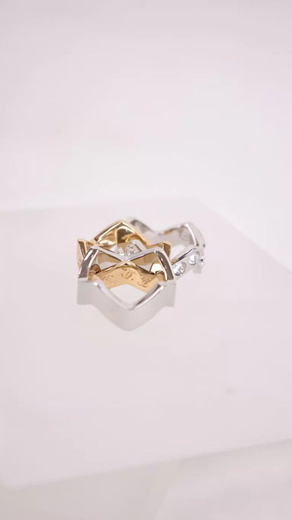 Chanel 26S three-in-one stackable ring