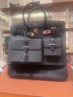 Hermes HAC 40 Haccess Plomb Togo Palladium hardware