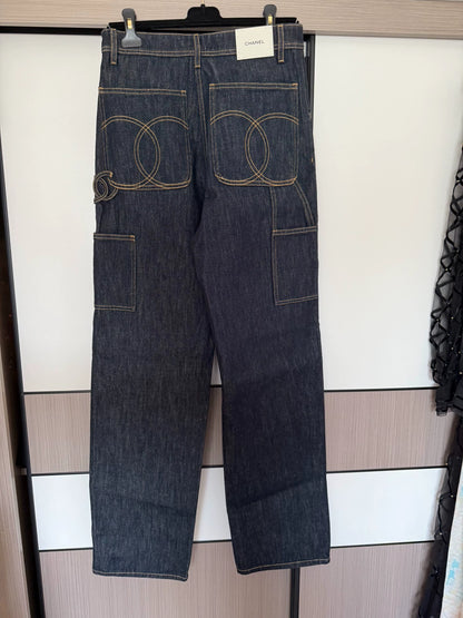 Chanel 26B dark blue jeans