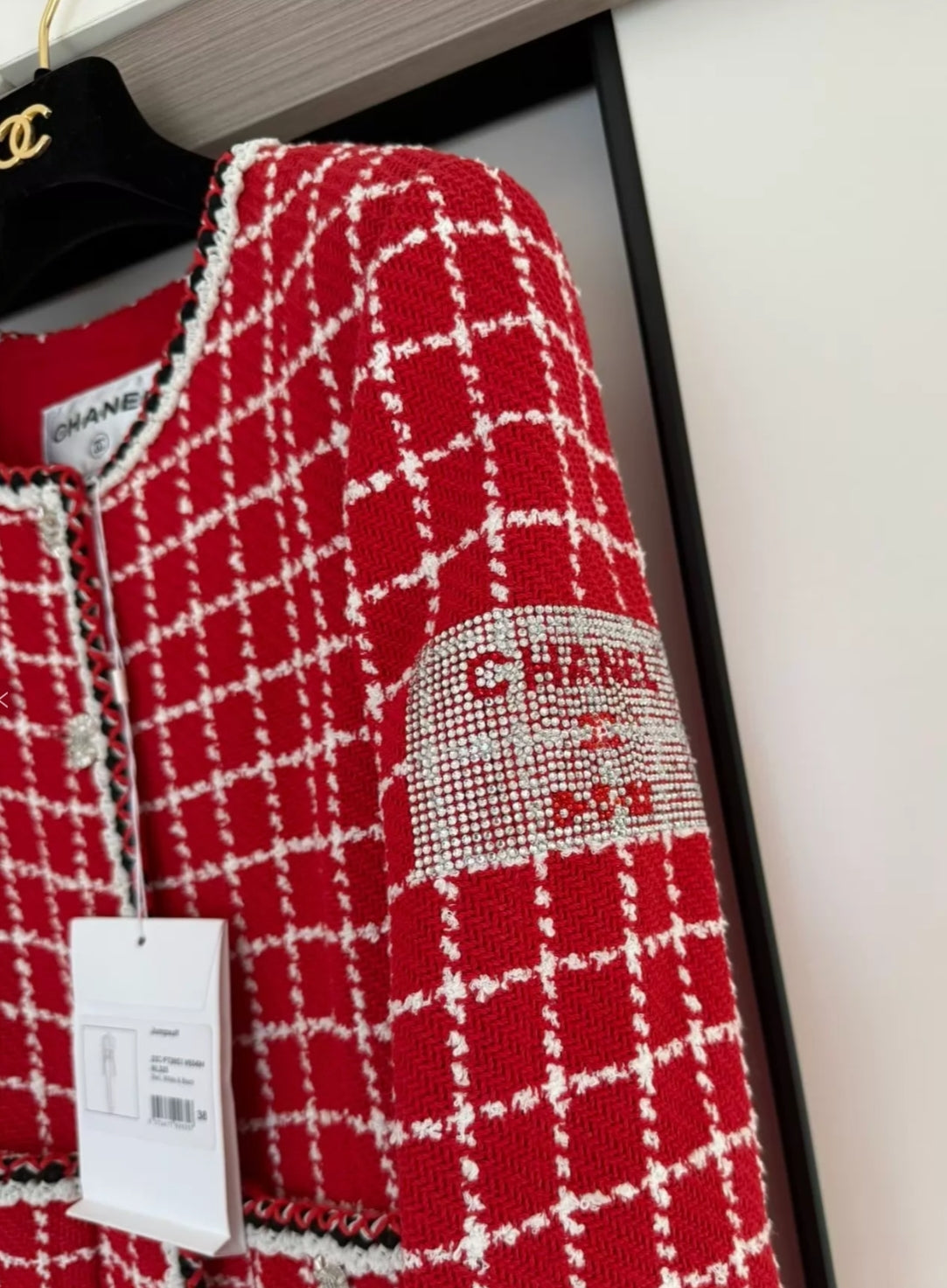 Chanel 23C red jumpsuit