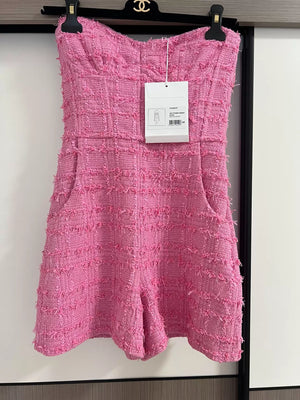 Chanel 23C pink jumpsuit