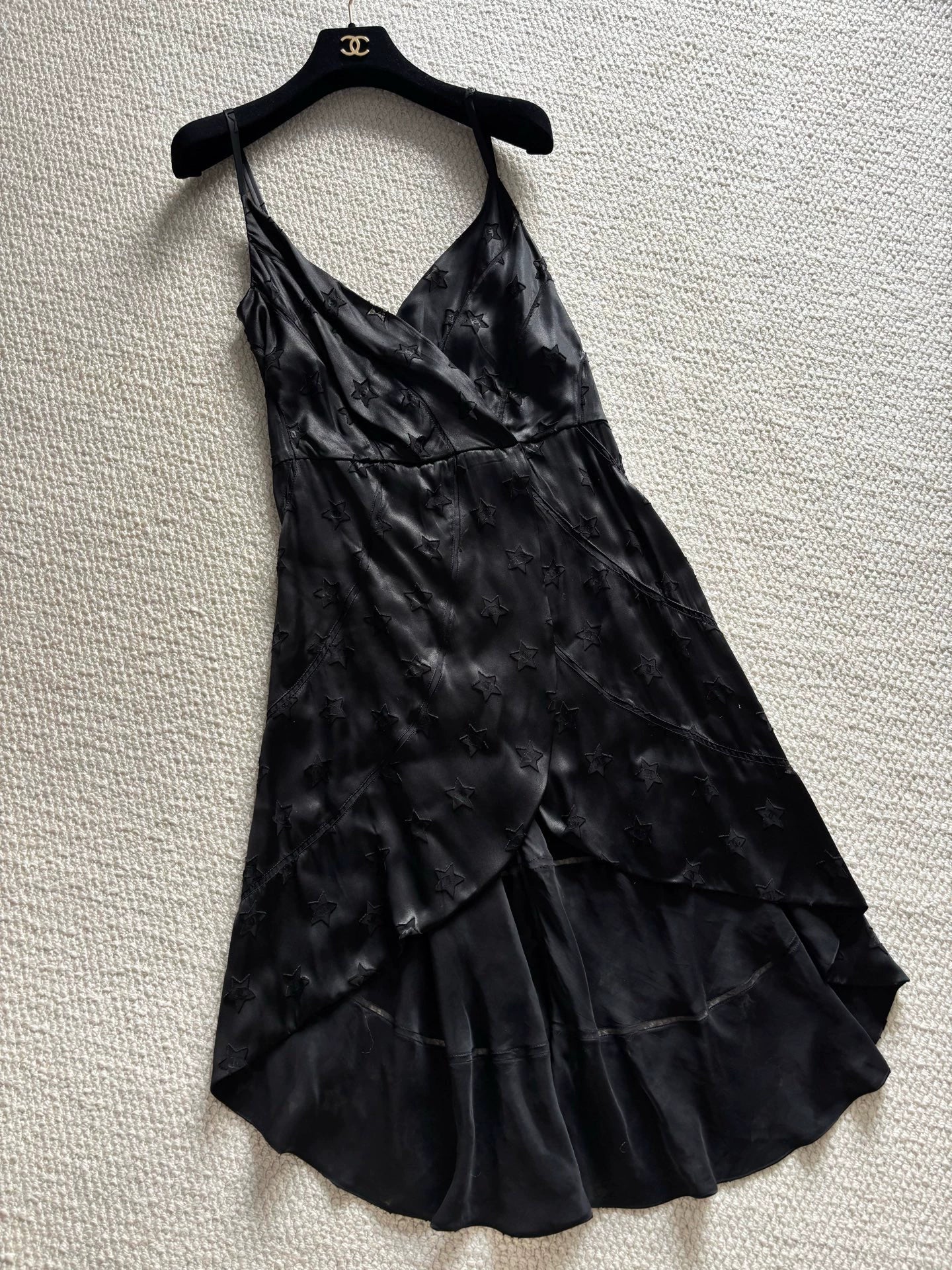Chanel 24C Black Silk Dress