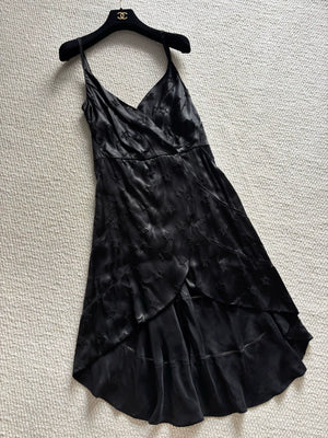 Chanel 24C Black Silk Dress