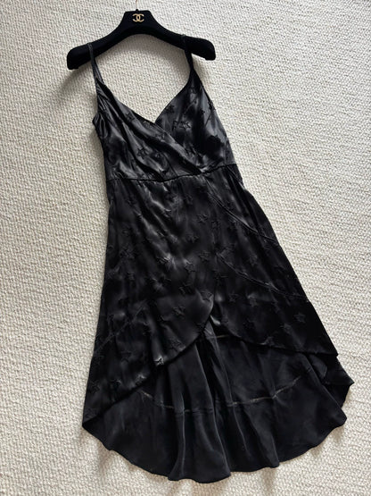 Chanel 24C Black Silk Dress