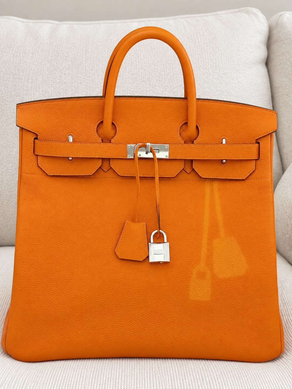 HAC 40 Coup de Soleil Orange Togo Palladium hardware