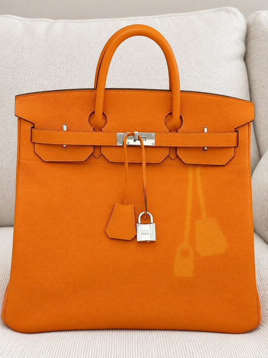 HAC 40 Coup de Soleil Orange Togo Palladium hardware