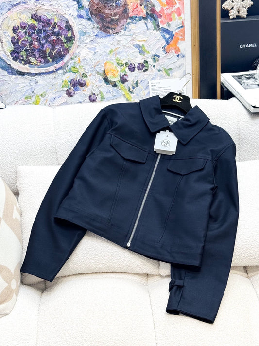 Hermes navy blue jacket