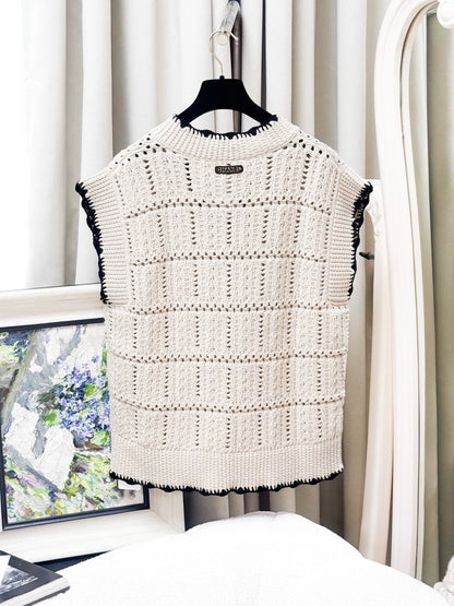 Chanel 26P white vest top