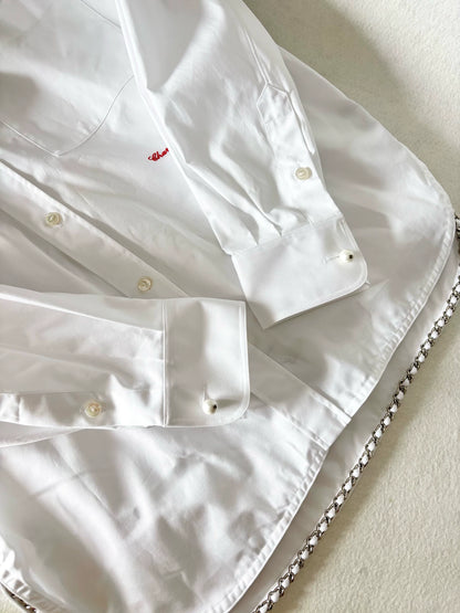 Chanel 26S White Long Shirt