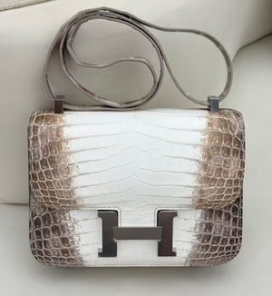 Hermes Constance 24 Himalaya Palladium hardware