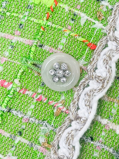 Chanel 25C green jacket