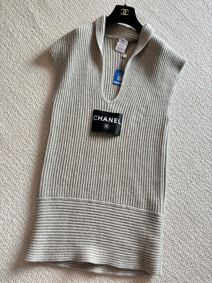 Chanel 08C Sage Green Dress