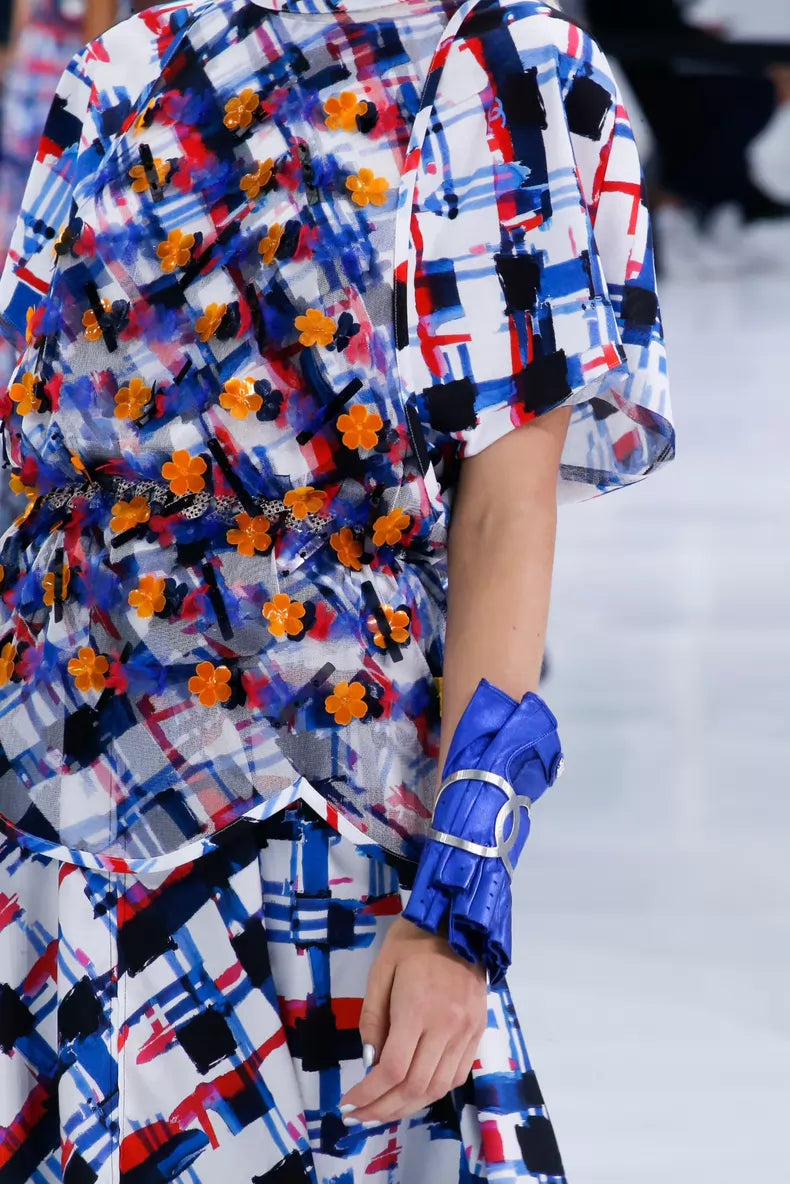 Chanel 16 colorful floral vest