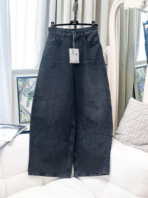 Chanel 26A charcoal grey jeans