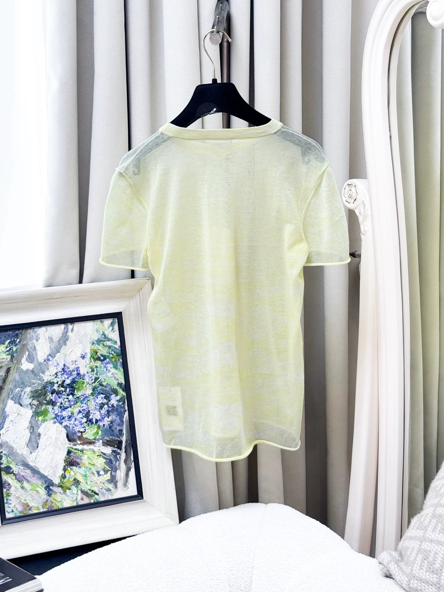 Chanel 25S yellow T-shirt