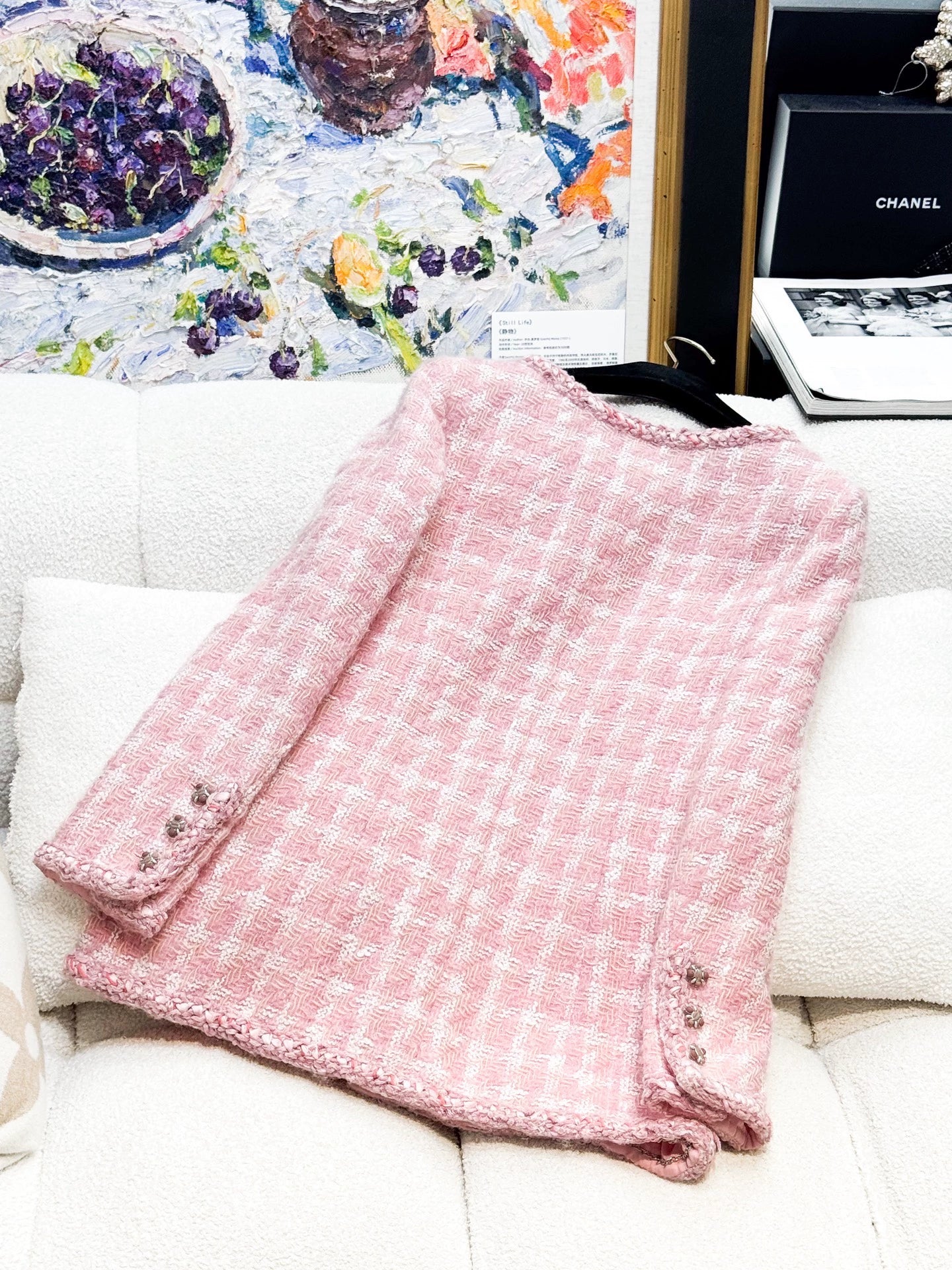 Chanel 14 pink jacket