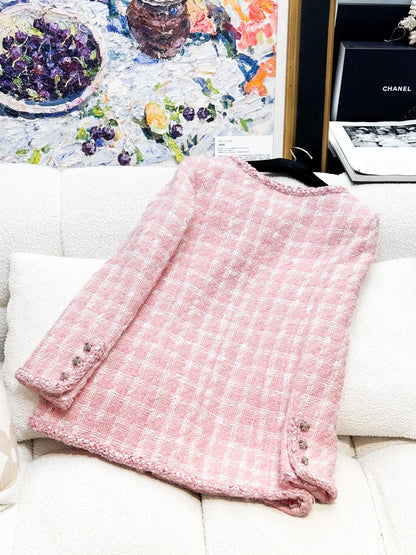 Chanel 14 pink jacket