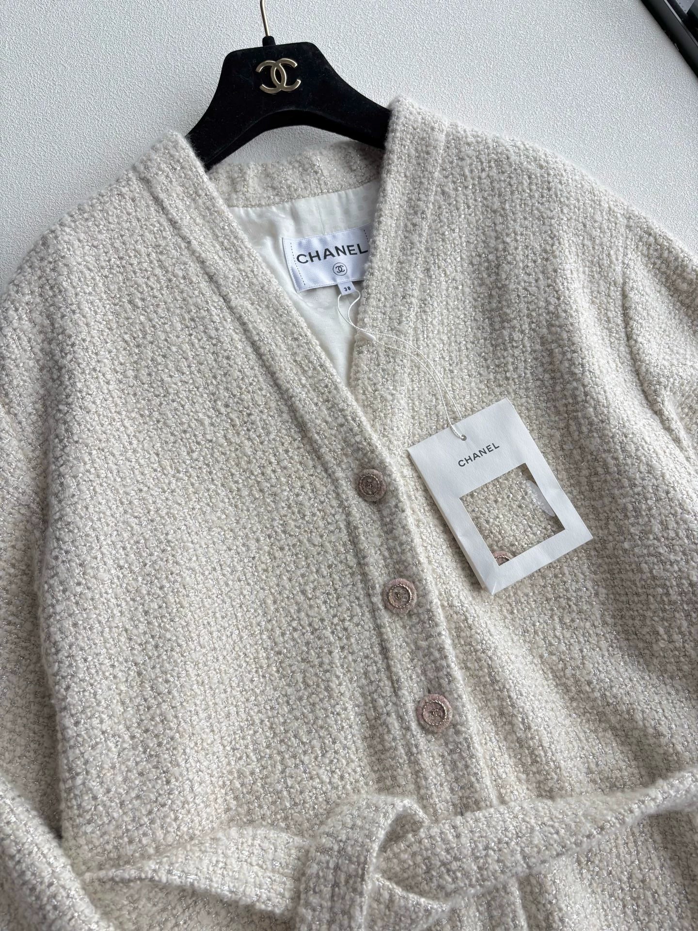Chanel 24K beige gold jacket