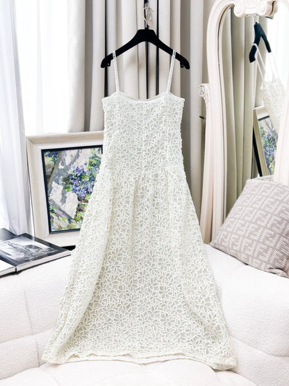 Chanel 21S off-white dress