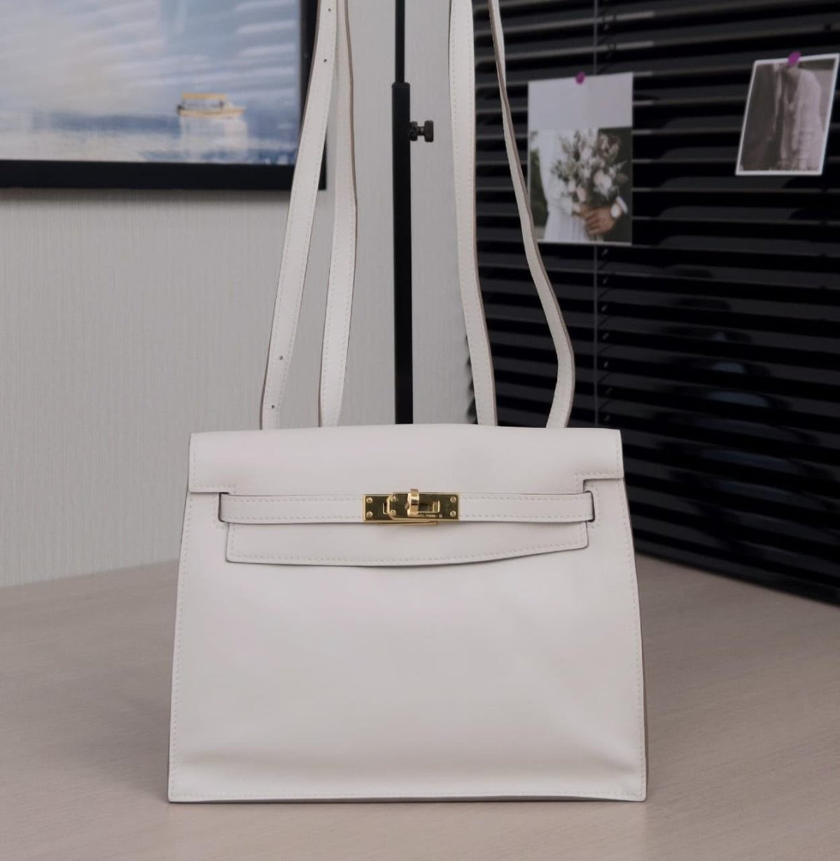 Hermes Kelly Danse Evercolor Gold hardware
