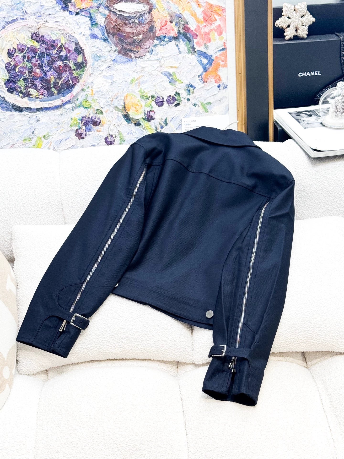 Hermes navy blue jacket