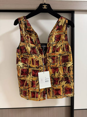 Chanel 22A sequined vest