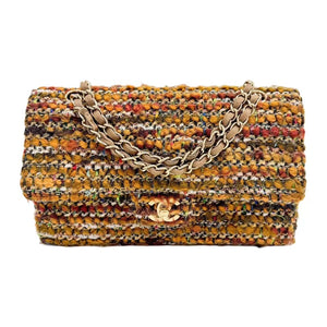 Chanel 03 Brown Tweed Chain Bag