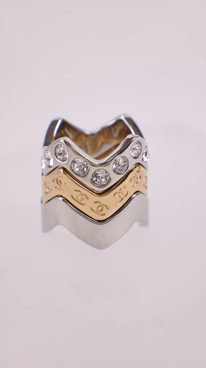 Chanel 26S three-in-one stackable ring
