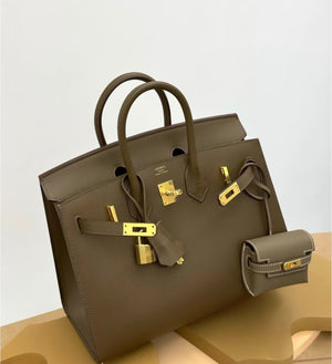 Hermes Birkin 25 Sellier Toundra Madame Gold hardware