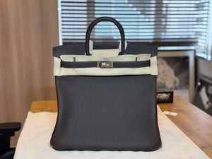 Hermes HAC 40 Bai Brun Togo Palladium hardware