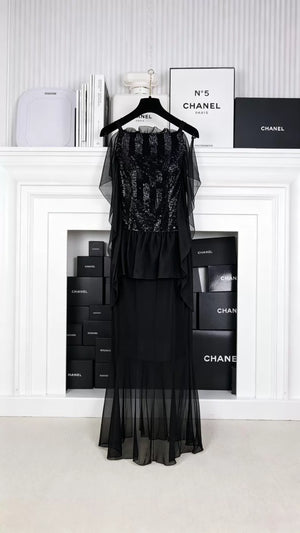 Chanel 14 Black Dress