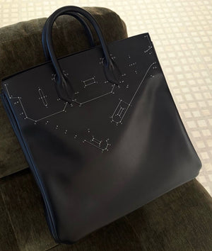 Hermes Hac 40 so relier G full set blue box