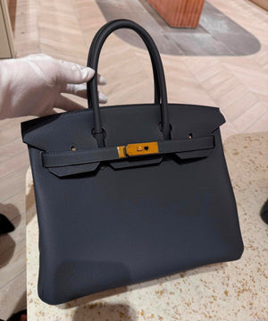 Hermes Birkin 30 Caban Togo Gold hardware