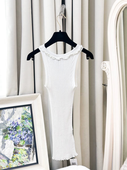 Miumiu 26 white camisole top