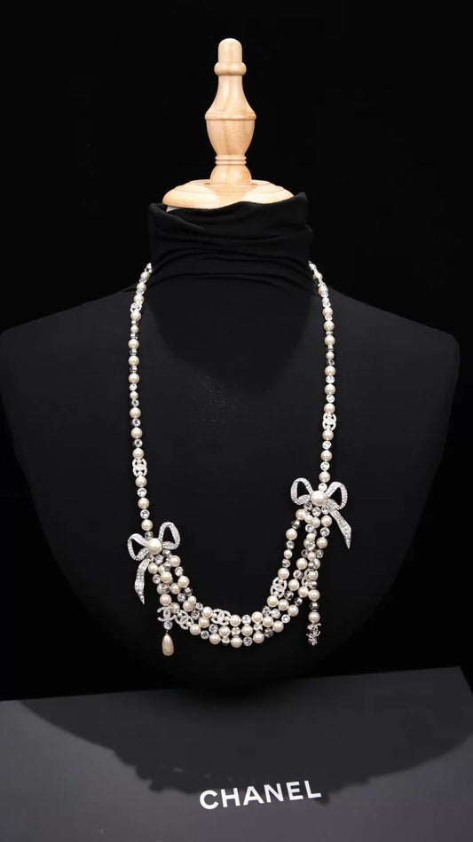 Chanel 20A Pearl Necklace/Waist Chain