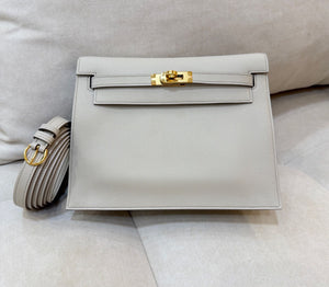 Hermes Kelly Danse Beton evercolor gold hardware