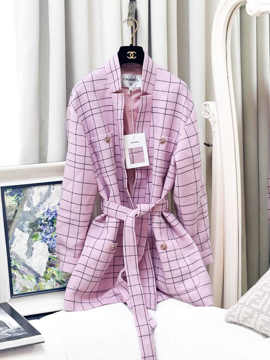 Chanel 24S pinkish-purple jacket
