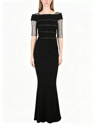 Chanel 10 black wool dress