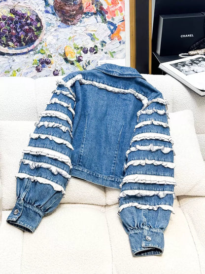Chanel 20s denim jacket