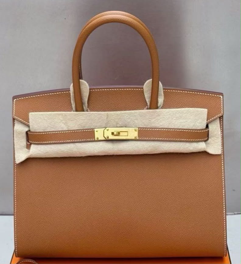 Hermes Birkin 30 Sellier Gold Epsom Gold hardware