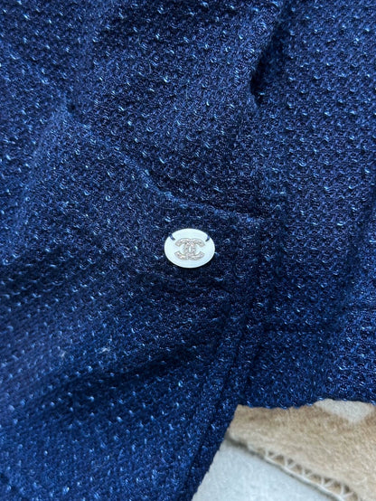 Chanel 21c Navy Bleu jacket