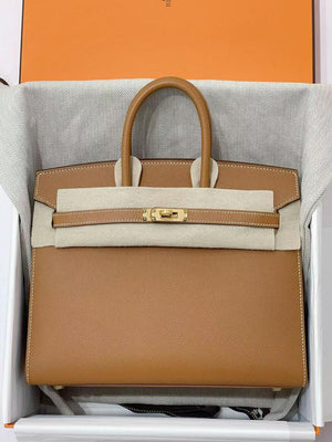 Hermes Birkin 25 Sellier Gold Epsom Gold hardware